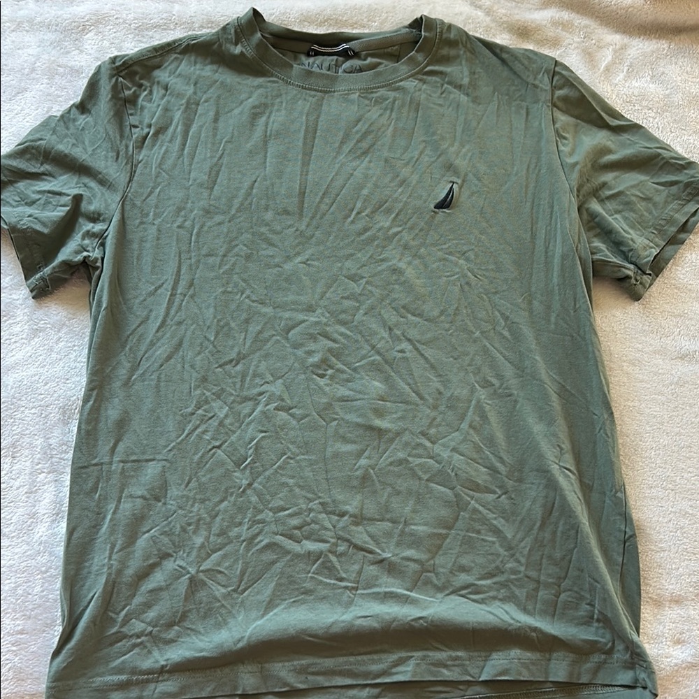 Nautica Men's Green T-Shirt